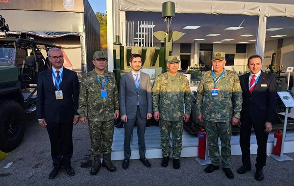 Müdafiə Nazirliyinin rəhbər heyəti Türkiyədə "Doğanbey" təlim sahəsində olublar - FOTO