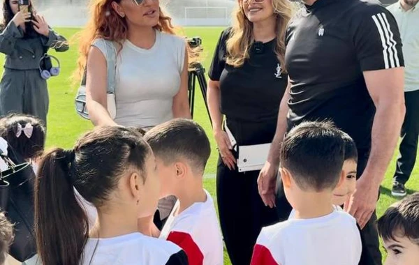 Tünzalə Ağayeva Qurban Qurbanovla görüşdü - FOTO/VİDEO