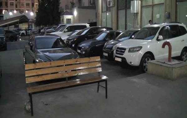 Bakıda təlim - Yanğın avtomobili yaşayış kompleksinə daxil ola bilmədi - FOTO/VİDEO