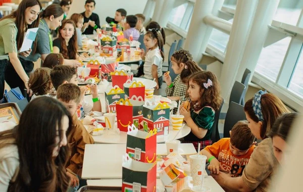 “McDonald’s Azərbaycan” və DSMF şəhid övladları üçün tədbir təşkil ediblər - FOTO/VİDEO