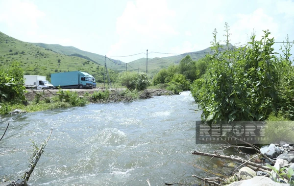 Laçında "Malıbəy" KSES-in təməli qoyulub - FOTO/VİDEO