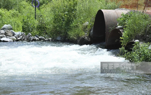 Laçında "Malıbəy" KSES-in təməli qoyulub - FOTO/VİDEO