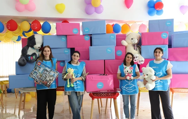 IDEA "Sevincini bölüş" kampaniyası çərçivəsində uşaqlar üçün növbəti aksiya keçirib - FOTO