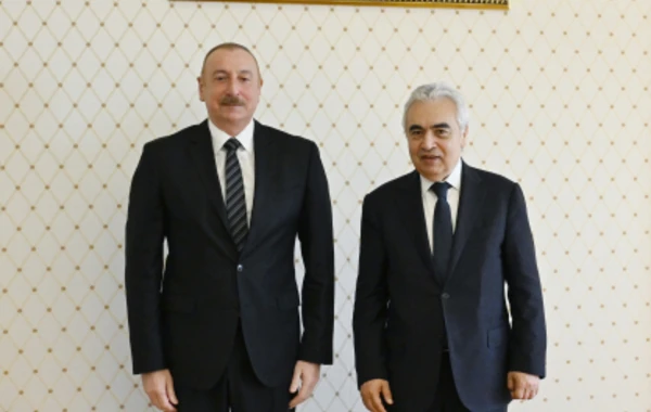 Prezident İlham Əliyev Beynəlxalq Enerji Agentliyinin icraçı direktorunu qəbul edib - YENİLƏNİB - FOTO