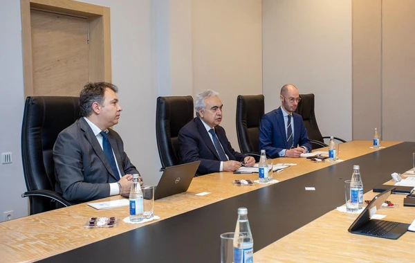 Azərbaycan IEA ilə enerji səmərəliliyi üzrə birgə fəaliyyət göstərəcək - FOTO