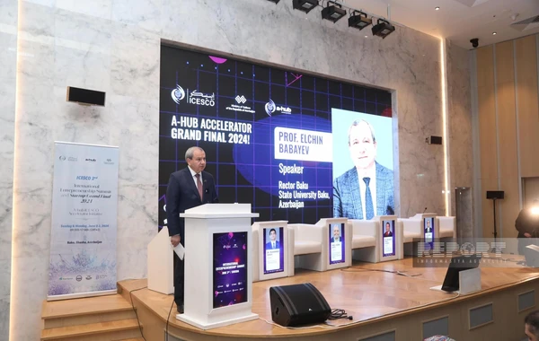 Şuşada keçirilən Beynəlxalq Sahibkarlar Forumunda ilk panel müzakirə aparılıb - FOTO
