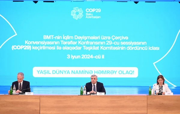 COP29 ilə əlaqədar Təşkilat Komitəsinin dördüncü iclası keçirilib - FOTO