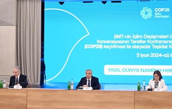 COP29 ilə əlaqədar Təşkilat Komitəsinin dördüncü iclası keçirilib - FOTO