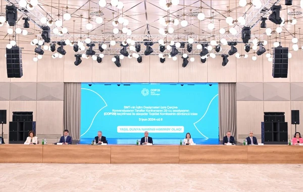 COP29 ilə əlaqədar Təşkilat Komitəsinin dördüncü iclası keçirilib - FOTO