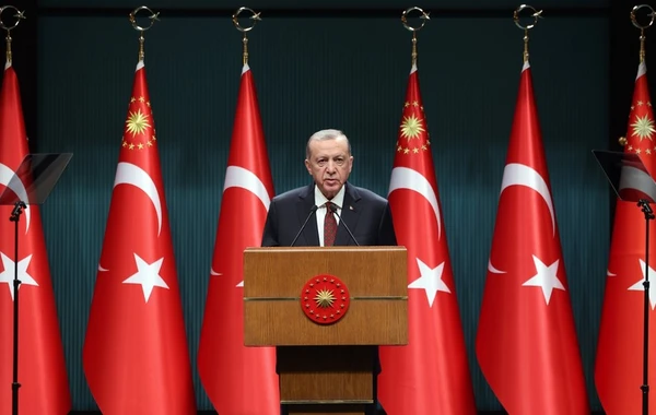 Rəcəb Tayyib Ərdoğan: Bakı və İrəvan arasında sülh sazişinin tezliklə imzalanacağına ümid edirik