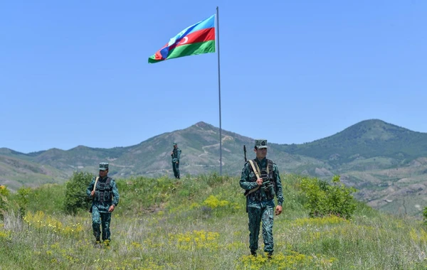 DSX: Qazaxın azad edilmiş kəndlərində dövlət sərhədinin mühafizə və müdafiəsi yüksək səviyyədə təşkil olunur - FOTO