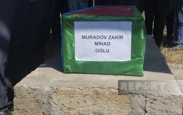 Xaçmazda Birinci Qarabağ müharibəsinin şəhidi Zakir Muradov dəfn edilib - FOTO