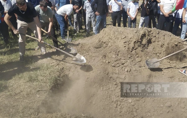 Xaçmazda Birinci Qarabağ müharibəsinin şəhidi Zakir Muradov dəfn edilib - FOTO