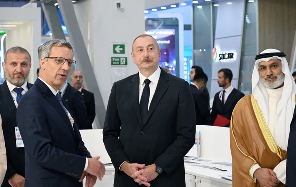 Президент выступил на открытии 29-й выставки Caspian Oil&amp;Gas и 12-й выставки Caspian Power - ОБНОВЛЕНО/ФОТО