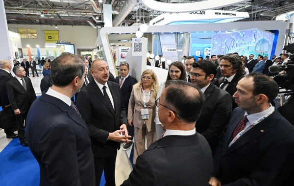 Президент выступил на открытии 29-й выставки Caspian Oil&amp;Gas и 12-й выставки Caspian Power - ОБНОВЛЕНО/ФОТО