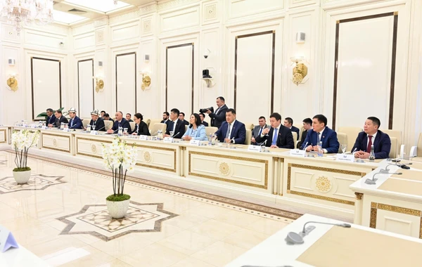 Sahibə Qafarova qırğız həmkarına regionda sülhün əldə olunması ilə bağlı atılan addımlardan danışıb - FOTO