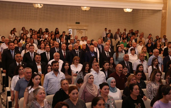 Qərbi Azərbaycan İcmasının Sumqayıt şəhər Qadınlar Şurasının təşkilatçılığı ilə tədbir keçirilib - FOTO