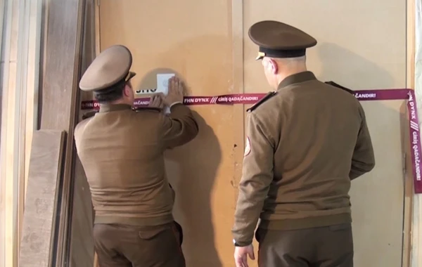 Nazirlik Bakıda mebel sexinin fəaliyyətini dayandırdı - FOTO/VİDEO