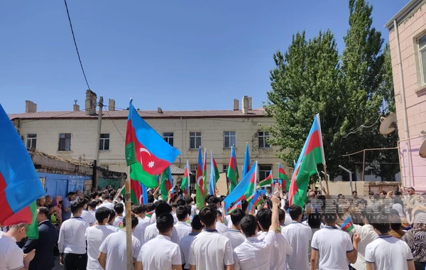 Xırdalanda Birinci Qarabağ müharibəsinin şəhidi Rövşən Əliyev dəfn edilib - FOTO