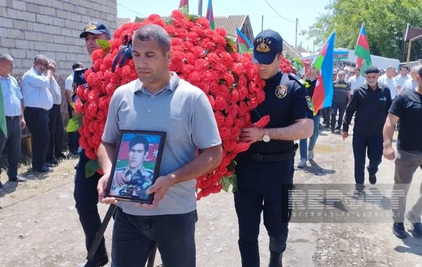 Zərdabda Birinci Qarabağ müharibəsinin şəhidi Zakir İsaqov dəfn edilib - FOTO