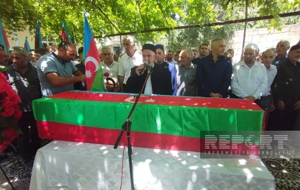 Zərdabda Birinci Qarabağ müharibəsinin şəhidi Zakir İsaqov dəfn edilib - FOTO