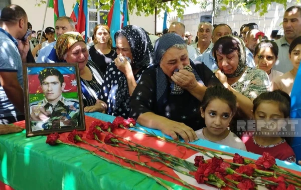 Zərdabda Birinci Qarabağ müharibəsinin şəhidi Zakir İsaqov dəfn edilib - FOTO