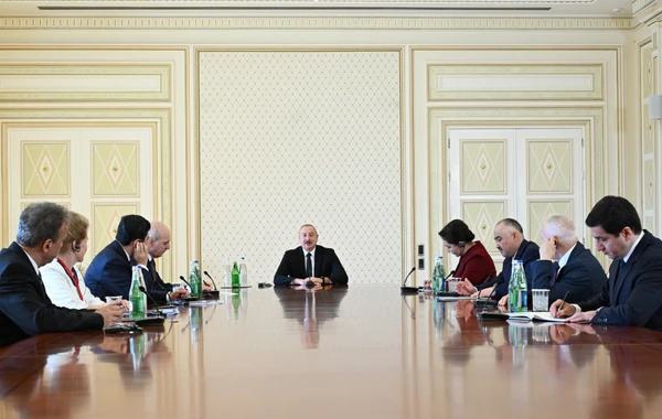 Президент Азербайджана принял делегацию ТЮРКПА  - ОБНОВЛЕНО + ФОТО