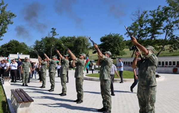 32 ildən sonra nəşi tapılan şəhid dəfn olunub - FOTO