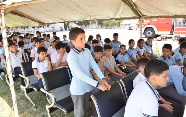 FHN Xaçmazda məktəblilər üçün “açıq qapı günü” keçirib - FOTO/VİDEO