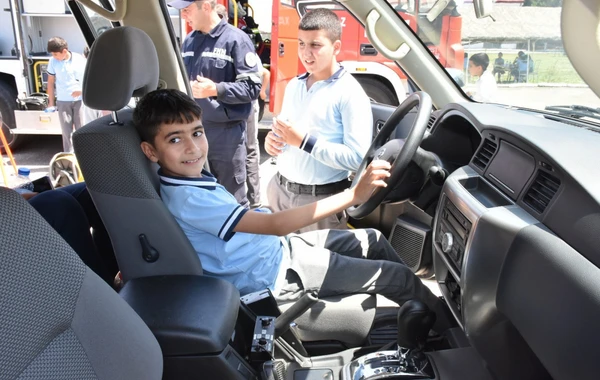 FHN Xaçmazda məktəblilər üçün “açıq qapı günü” keçirib - FOTO/VİDEO