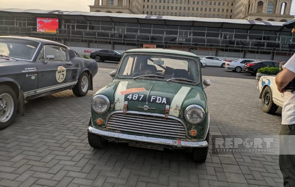 Bakıda ilk dəfə “Peking to Paris Motors Challenge” yarışı baş tutub - FOTO