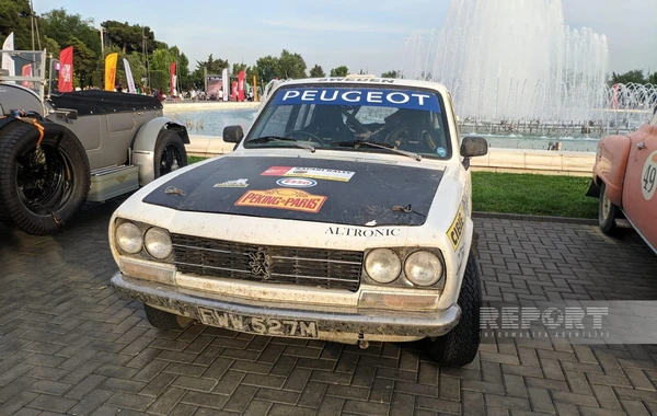 Bakıda ilk dəfə “Peking to Paris Motors Challenge” yarışı baş tutub - FOTO