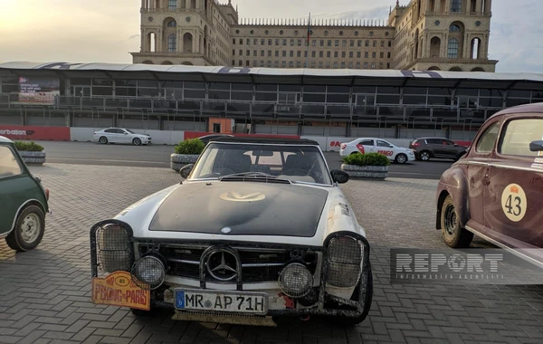 Bakıda ilk dəfə “Peking to Paris Motors Challenge” yarışı baş tutub - FOTO