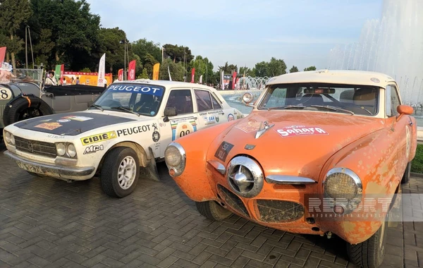 Bakıda ilk dəfə “Peking to Paris Motors Challenge” yarışı baş tutub - FOTO