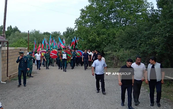 В Тертерском районе простились с майором, погибшим в результате удара молнии - ОБНОВЛЕНО + ФОТО