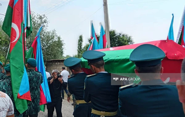 В Тертерском районе простились с майором, погибшим в результате удара молнии - ОБНОВЛЕНО + ФОТО