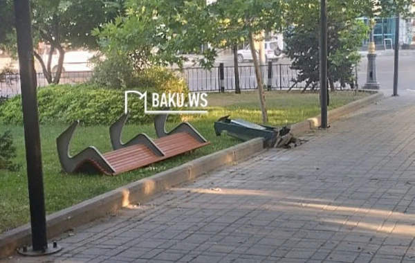 Bakıda müəmmalı olay - Gecə ilə parkda... - FOTO