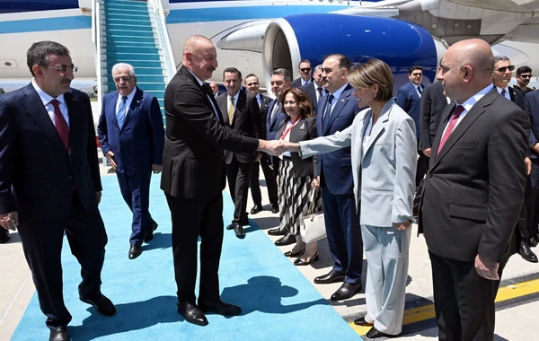Prezident İlham Əliyev Türkiyədə işgüzar səfərdədir - FOTO