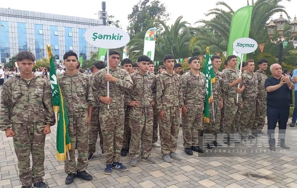 “Şahin” hərbi-idman oyunlarının qalib komandaları mükafatlandırılıb - FOTO