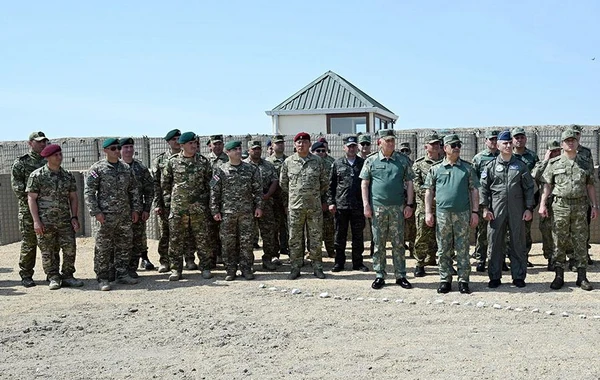 Altı ölkənin yüksəkçinli zabitləri Azərbaycandakı XTQ təlimlərində - FOTO/VİDEO