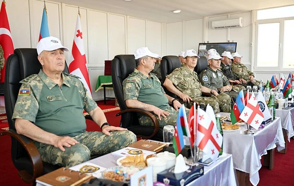 Altı ölkənin yüksəkçinli zabitləri Azərbaycandakı XTQ təlimlərində - FOTO/VİDEO