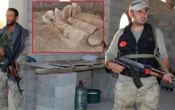 KURYOZ HADİSƏ: Bir məzardan üç skelet çıxdı - FOTO/VİDEO