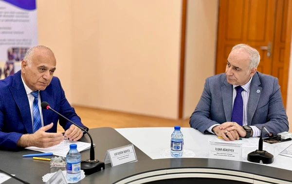 Jurnalistlər “İnsan hüquqları aylığı” çərçivəsində keçirilən təlimdə iştirak ediblər - FOTO