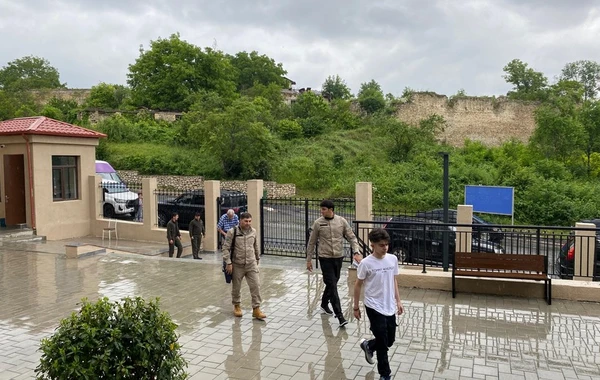 Şuşaya köçürülən sakinlərə açarlar təqdim edilib - FOTO - YENİLƏNİB 2