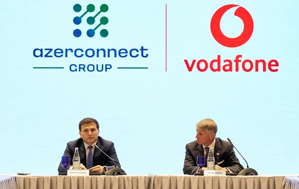Azerconnect Group və Vodafone Group arasında tərəfdaşlıq müqaviləsi imzalandı - FOTO