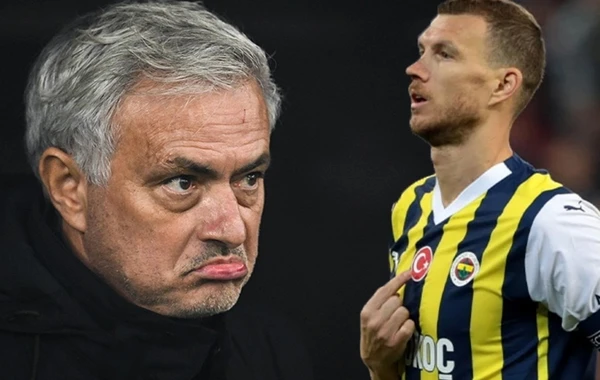 Dzeko Mourinyo ilə görüşüb qərar verdi - FOTO