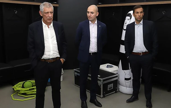 Fernandu Santuş Bakıda idman obyektləri ilə tanış olub - FOTO