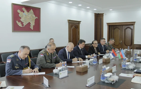 Азербайджан и Сербия обсудили сотрудничество в области оборонной промышленности - ФОТО