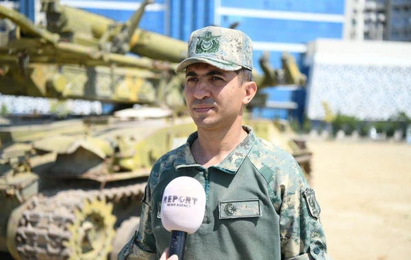 Обнаруженный в Ходжалы ЗРК доставлен в "Парк военных трофеев" в Баку - ФОТО