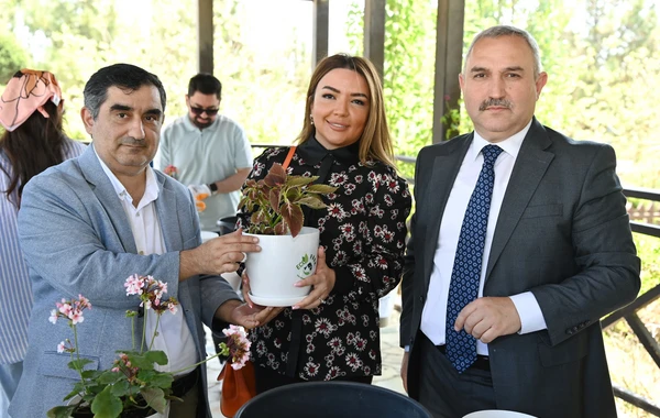 SOCAR-ın "Eko park"ında QHT nümayəndələri ilə görüş keçirilib - FOTO